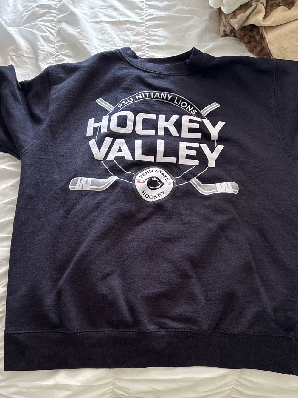 Penn State Hockey Valley Men's Crewneck Sweatshirt - Navy blue